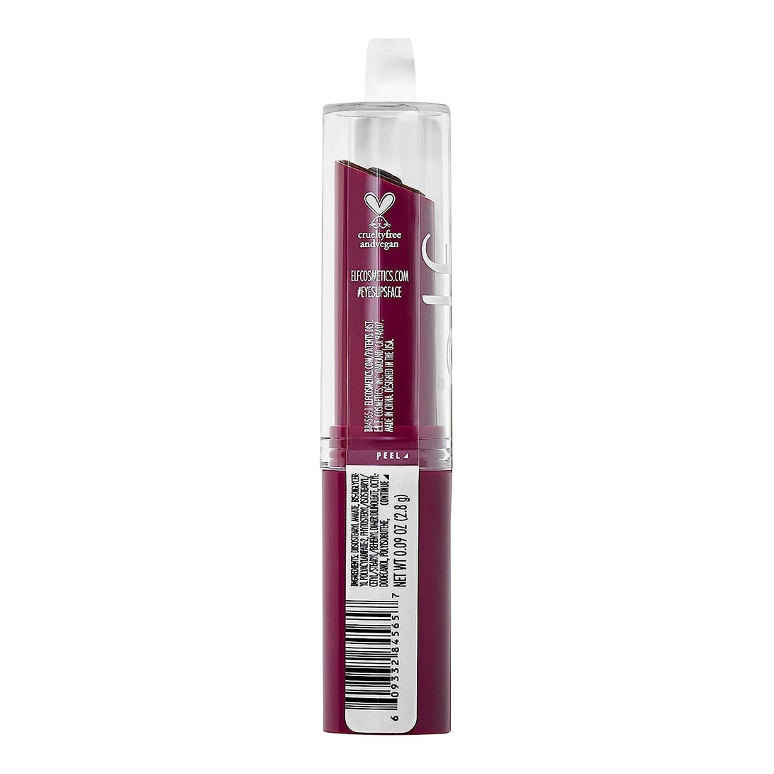 E.L.F. Hydrating Core Lip Shine, Conditioning & Nourishing Lip Balm, Sheer Color Tinted Chapstick, Ecstatic, 0.09 Oz