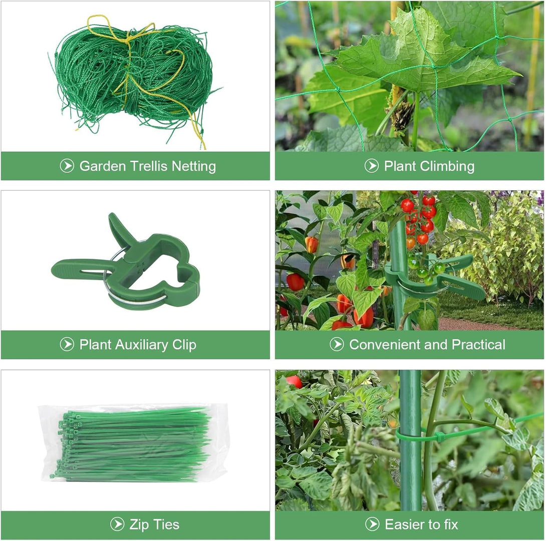 55" H X 36" W Cucumber Trellis, Trellis for Climbing Plants Outdoor, A-Frame Cucumber Trellis for Raised Bed Garden Vegetable Grow Supports, Tomato Plant Support for Tomato Squash Zucchini (A Frame)