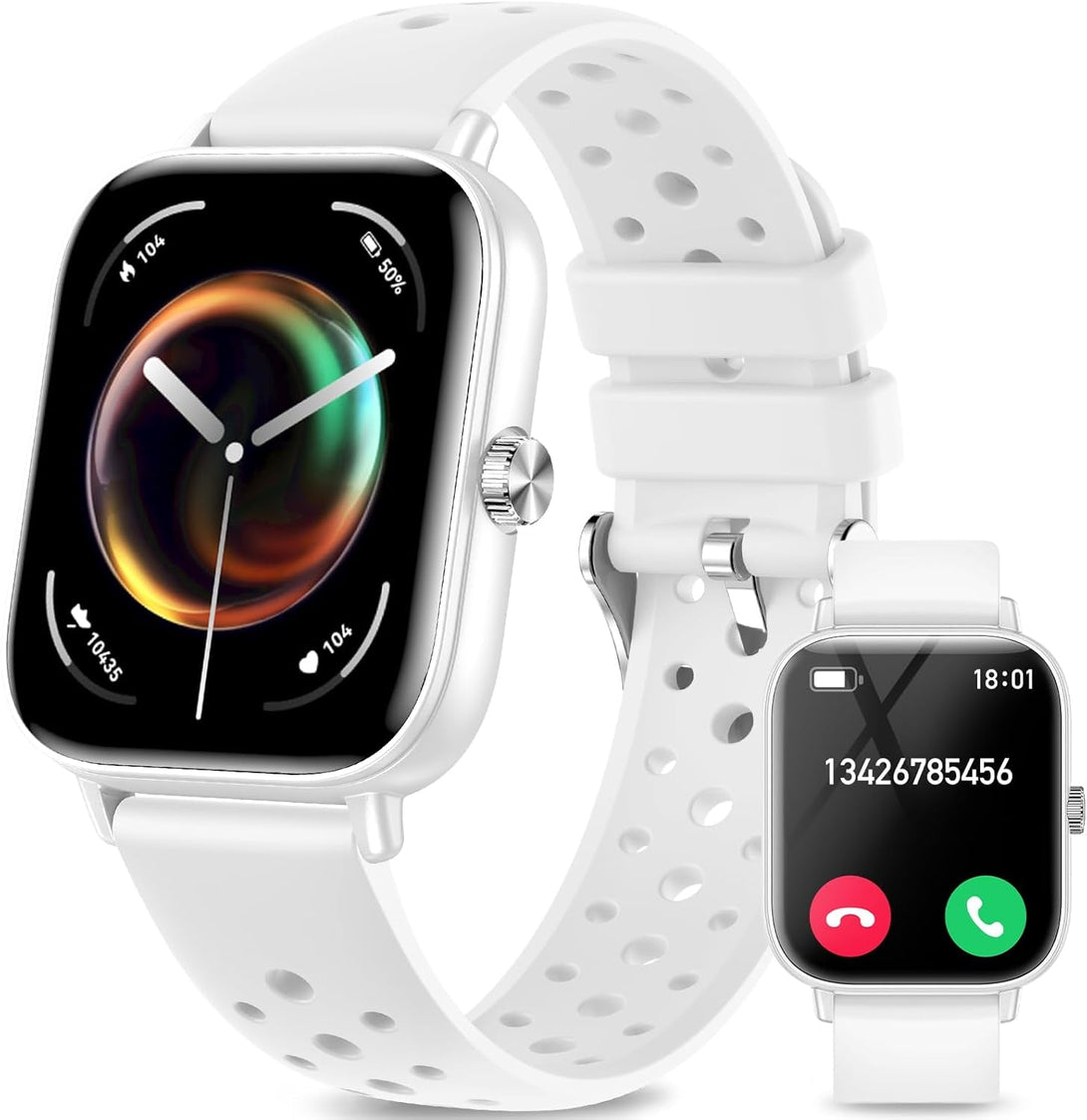 Smart Watches for Women Men [Make/Answer Calls/Ai Voice/Female Health] Android Phones Iphone Compatible, 1.83”Fitness Tracker Watch for Women Activity Trackers and Smartwatch, 120+ Sport Modes