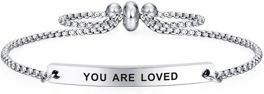 SOUSYOKYOSAM Cuff Bracelets for Women, Fashional Jewelry for Girl Her, Inspirational Gifts for Women