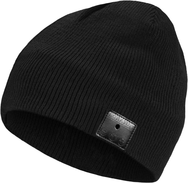 Bluetooth Beanie, HD Stereo, Built-In Mic, Men'S/Women'S Christmas Electronic Gifts