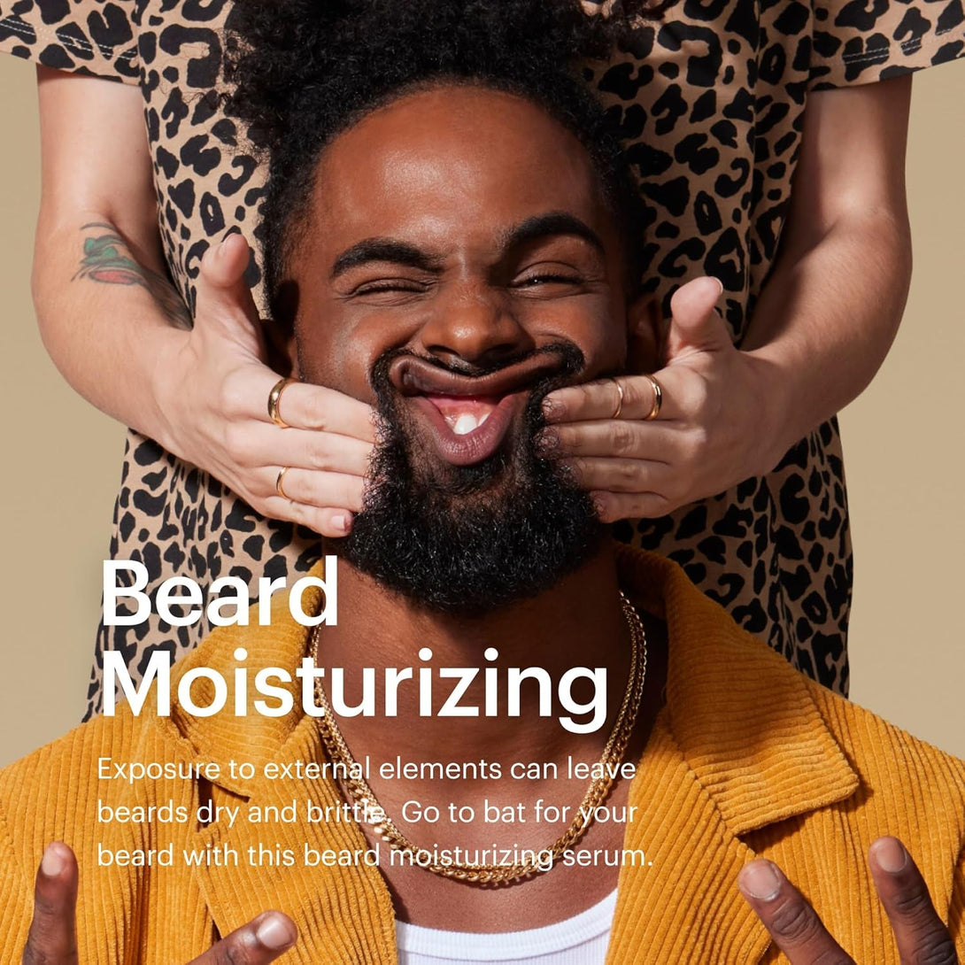 MANSCAPED® Beard Oil, Moisturizing Serum with Jojoba Seed, Sunflower, Sweet Almond Oils for a Nourishing, Hydrating Shine, (1 Fl Oz) 1-Pack