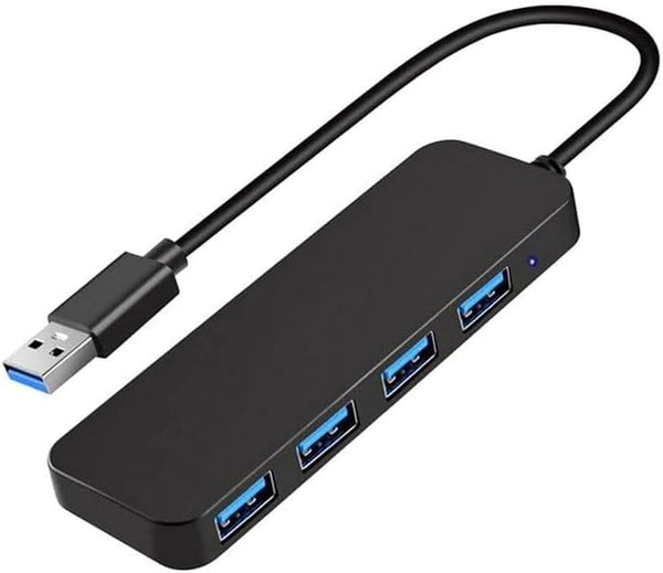 USB Hub,Usb Splitter,Usb 4-Port Extender Multiport USB Adapter,Usb 3.0 Hub,4-Port USB Hub USB Splitter USB Expander for Laptop, Xbox, Flash Drive, HDD, Console, Printer, Camera,Keyborad, Mouse