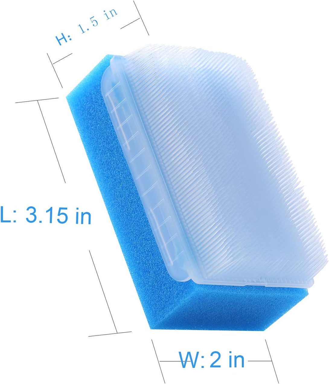 Baby Bath Time Sponge Brush- Body, Hair, and Scalp Cleaning - Gentle on Infant, Toddler Sensitive Skin - Great Sensory Feel. (12 Pcs)