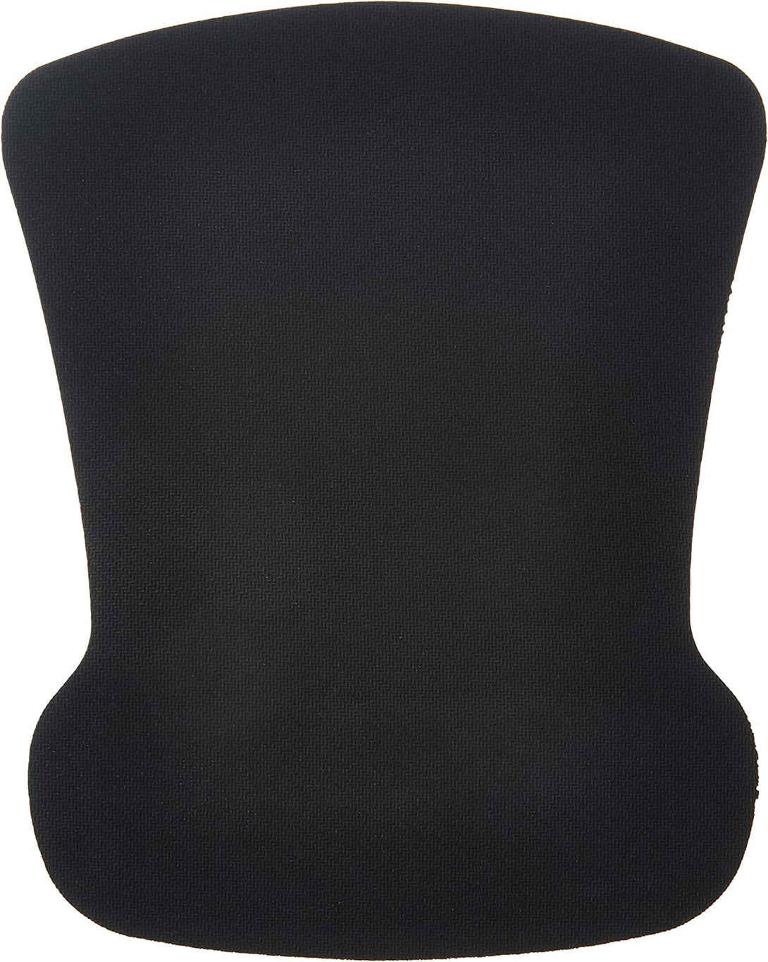 Amazon Basics Irregular Ergonomic Gel Computer Mouse Pad with Wrist Rest for Pain Relief, 10.1L X 8.1W Inches, Black