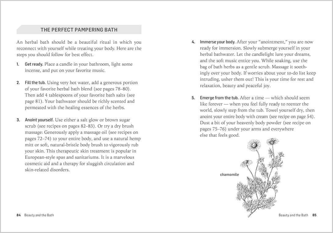 Herbs for Natural Beauty: Create Your Own Herbal Shampoos, Cleansers, Creams, Bath Blends, and More. a Storey BASICS® Title