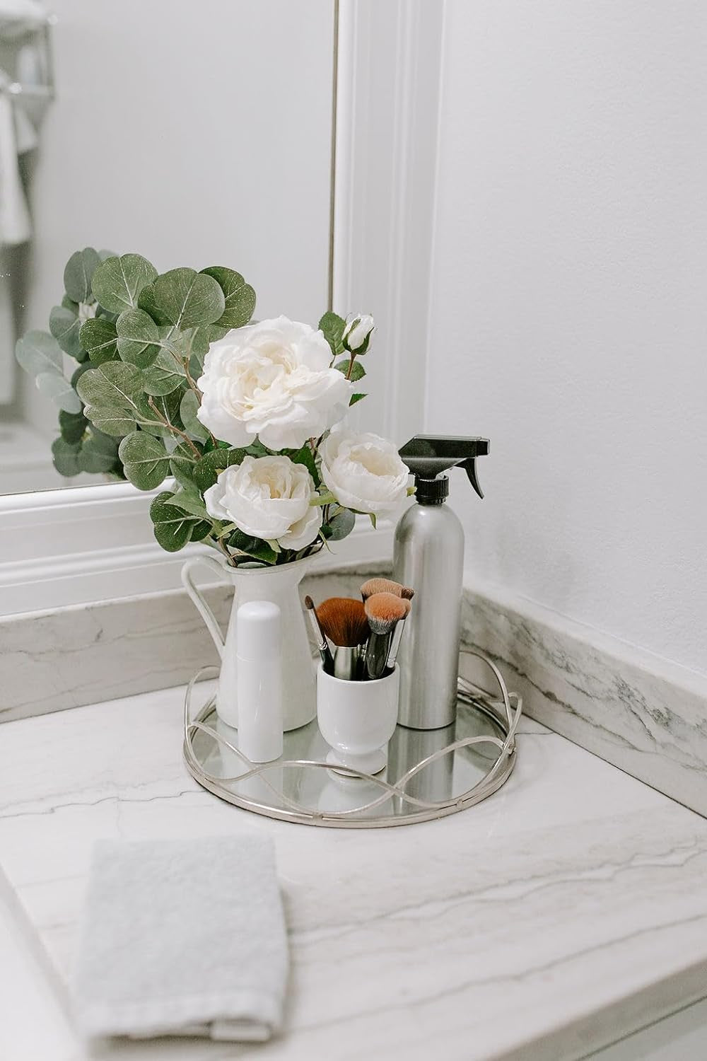 Aluminum Spray Bottles (3 Pack) 20Oz - Silver Metal Aluminum Refillable Spray Bottles, Cleaning Solution, Hair, Plants, Gardening, BBQ Grill, Restaurants, Cooking (New Updated Sprayers)