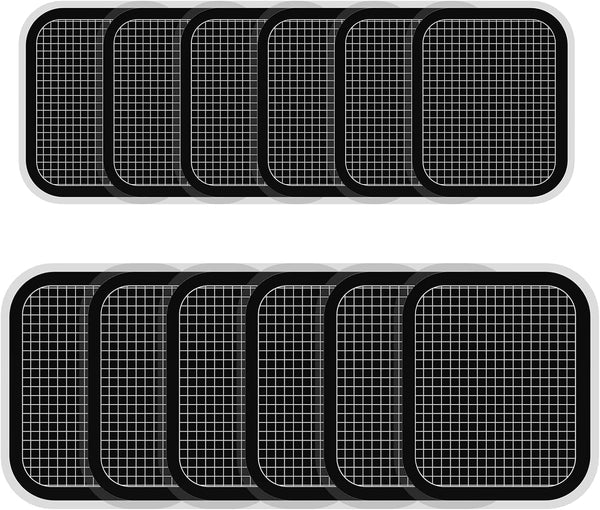Abs Stimulator Training Replacement Pads for Domas Wireless Abs Toning Training Belt, 12 Pcs Electrodes Replacement Pads Electrode Patches with Reusable Self-Adhesive