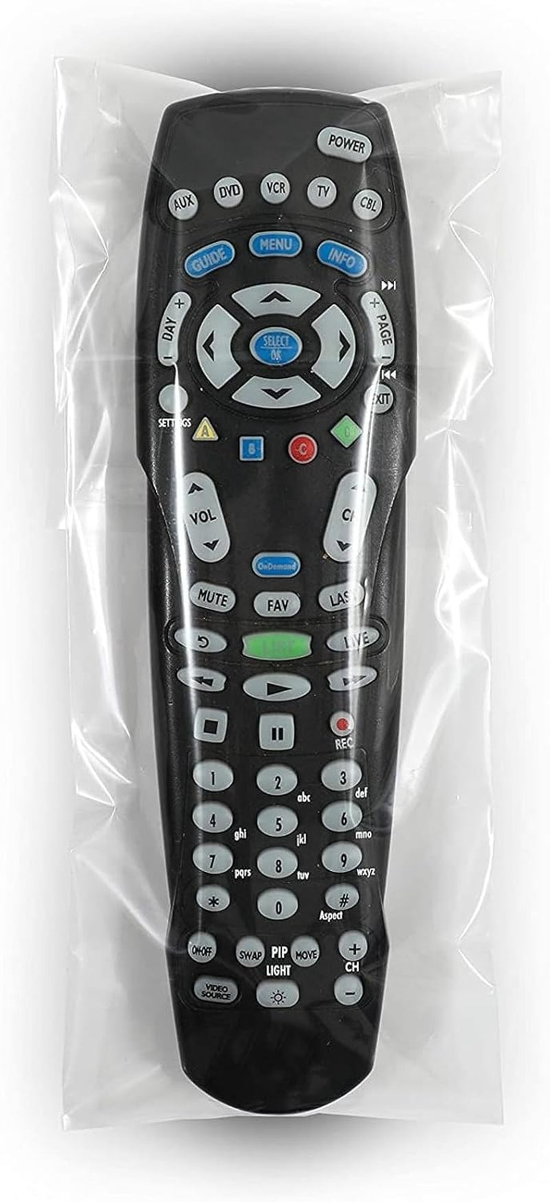 150 Pack Clear TV Remote Bags for AC, DVD Remotes (12.2X4 Inch)