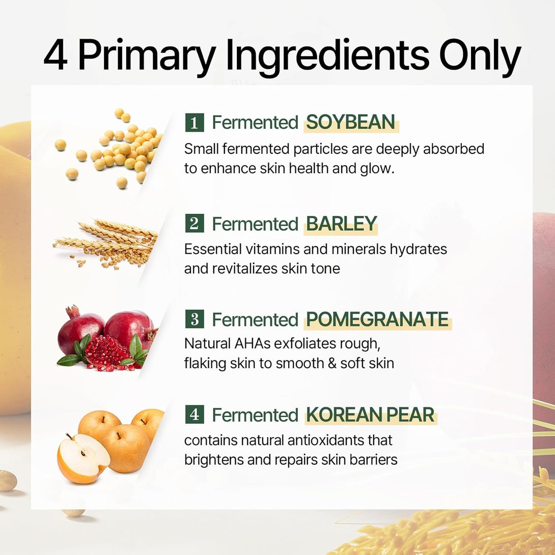 Mixsoon Bean Essence Exfoliating Hydrating Korean Skin Care Glass Skin Hyaluronic Acid Serum (1.01 Fl Oz([Pack of 1))