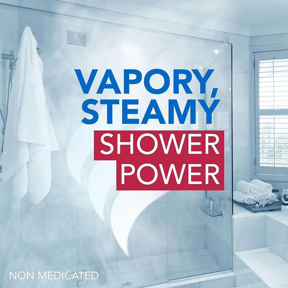 Vicks, Vaposhower Plus, Shower Steamers, Eucalyptus Shower Steamer & Menthol Scent, Clean Dissolving Vapor Shower Tablets, Aromatherapy Shower Steamer & Shower Bombs, 12 Count