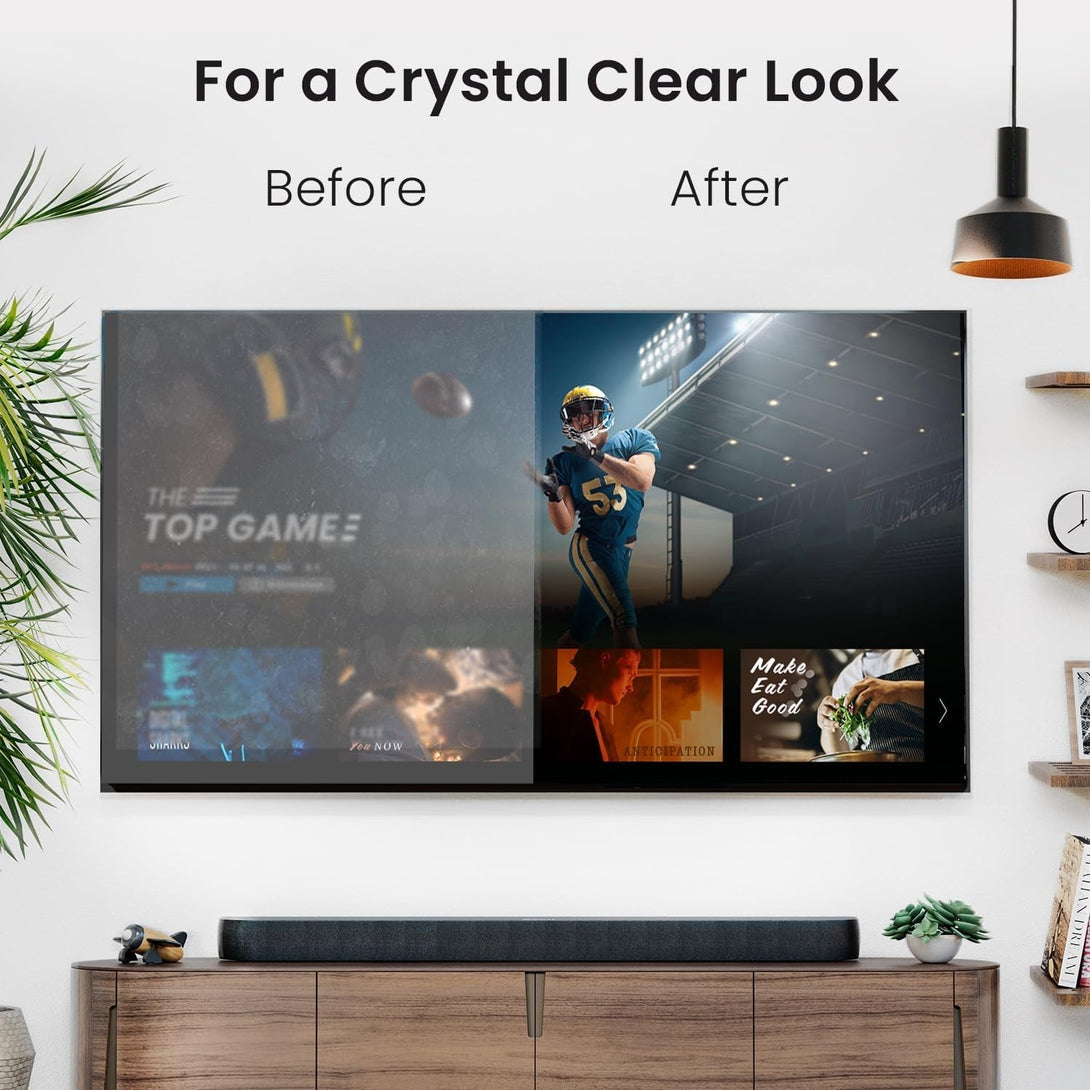 Electronic Wipes Screen Cleaner [40 Wipes] Streak-Free Computer Screen Cleaner & TV Screen Cleaner - Screen Wipes for Electronics, Screen Cleaner Wipes, Laptop Cleaner - [Microfiber Cloth+40 Wipes]