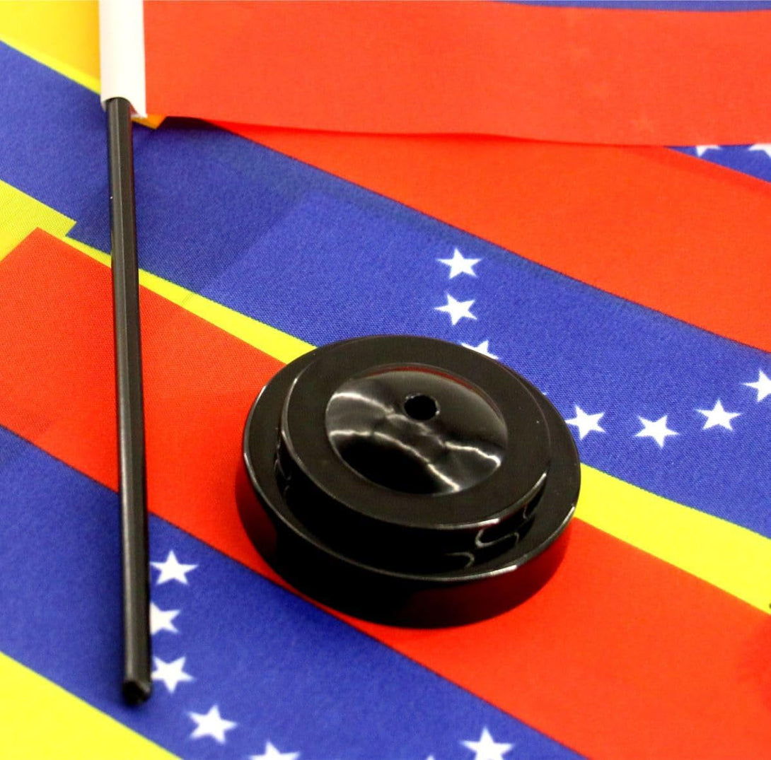 12 Pack Venezuela Desk Flags Set Venezuelan Small Mini Table Office Miniature Desktop Flag Home Office Decoration