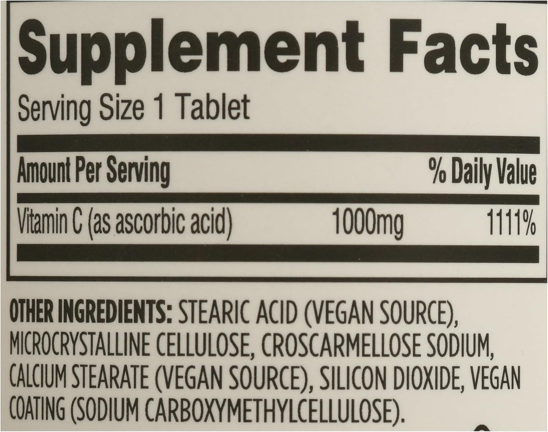 365 by Whole Foods Market, Vitamin C 1000Mg, 250 Count