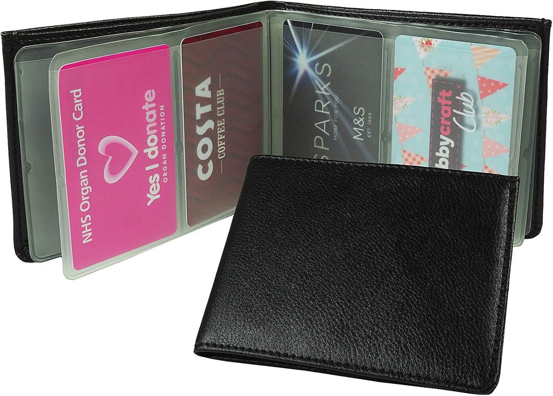 Amazing Men and Women Slim Leather Wonder Wow Wallet - Credit Card Protector - RFID Blocking Case