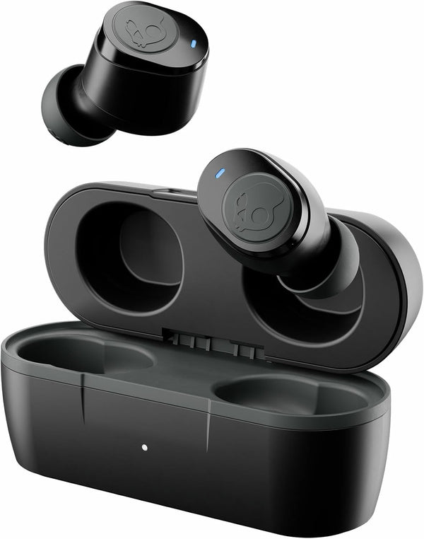 Skullcandy Jib True 2 Wireless Earbuds, Bluetooth Headphones, up to 33 Hours Battery with Charging Case, Noise Isolating Fit, Sweat and Water Resistant, Microphone for Iphone Android - True Black