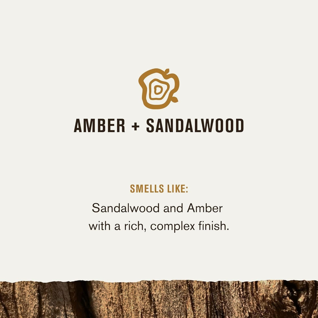 Every Man Jack Men’S Amber + Sandalwood Bath and Body Gift Set - Clean Ingredients & Sandalwood, Amber, and Vetiver Scent - round Out His Routine with Body Wash, 2-In-1 Shampoo, Deodorant & Face Wash