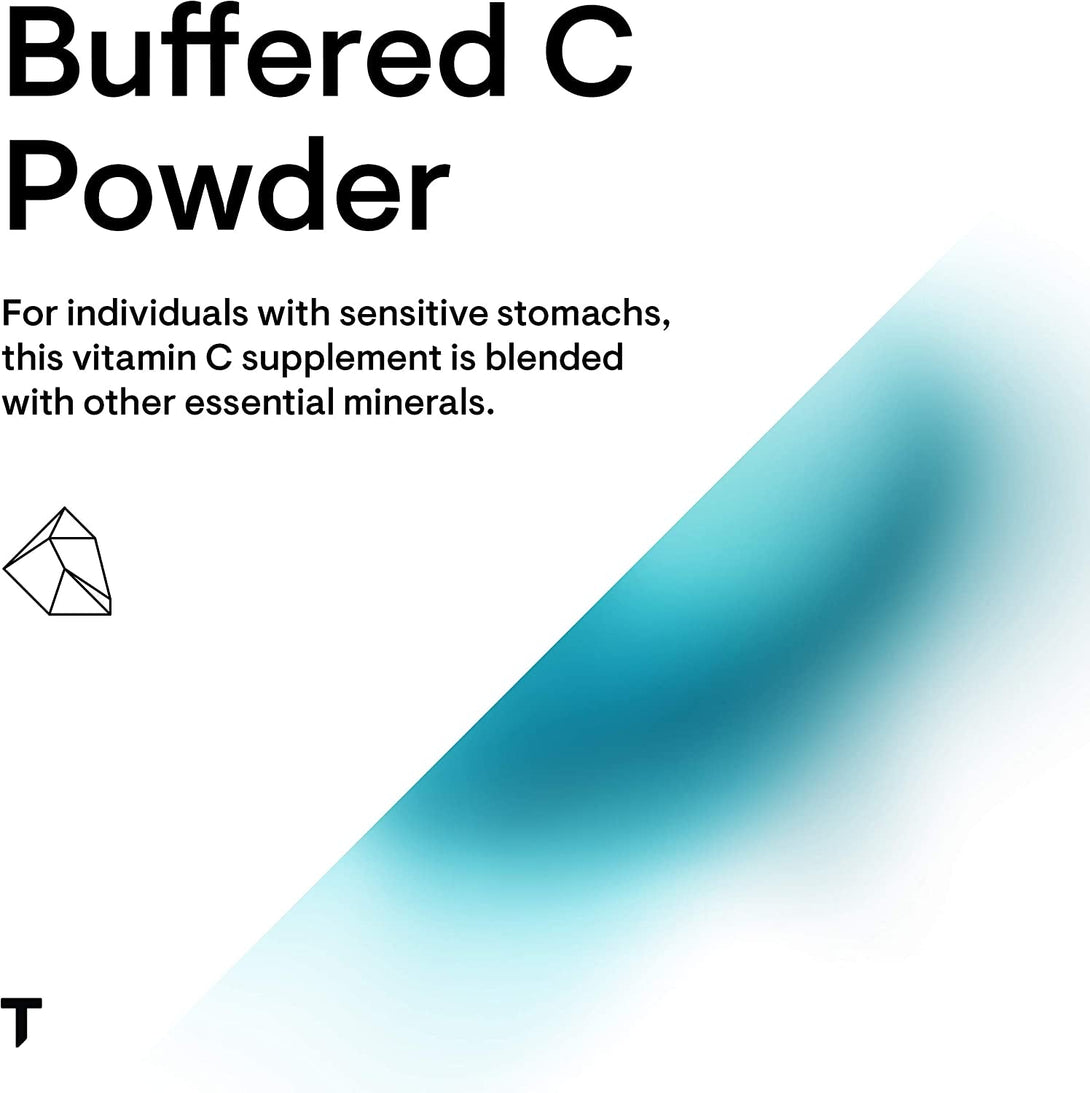 THORNE Buffered C Powder - Vitamin C (Ascorbic Acid) with Calcium, Magnesium, and Potassium - 8.32 Oz