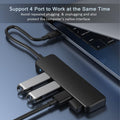 USB 3.0 Hub, VIENON 4-Port USB Hub USB Splitter USB Expander for Laptop, Xbox, Flash Drive, HDD, Console, Printer, Camera,Keyborad, Mouse(Not for