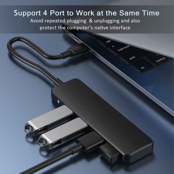 USB 3.0 Hub, VIENON 4-Port USB Hub USB Splitter USB Expander for Laptop, Xbox, Flash Drive, HDD, Console, Printer, Camera,Keyborad, Mouse(Not for