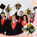 Knitgrip 27 Pcs DIY Graduation Cap Decorations Accessory Kit Include Faux Flower Heads and 3D Butterfly for Graduation Cap Decoration Home