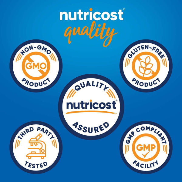 Nutricost Vitamin C with Rose HIPS 1025Mg, 240 Capsules - Vitamin C 1,000Mg, Rose HIPS 25Mg, Premium, Non-Gmo, Gluten Free Supplement