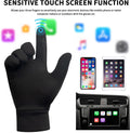 Warm Winter Gloves for Women Men Thermal Fleece Lining Anti-Slip Touch Screen Gloves for Winter Cold Weather Warm Hiking Running
