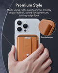 ESR for Magsafe Wallet, Iphone Wallet with 5-Card Holder, Secure-Grip Finger Loop, Magnetic Card Holder for Iphone 15/14/13/12 Series, Not for