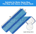3 Pack for Bona Microfiber Cleaning Pad, Microfiber Mop Pads Compatible with Bona Mop for Bona Hardwood Floor Cleaner 18 Inch