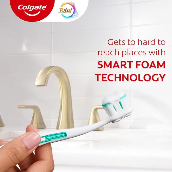 Colgate Total Plaque Pro Release Whitening Toothpaste, 2 Pack, 3.0 Oz Tubes
