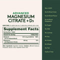 Nature'S Bounty Advanced Vitamin D3 with Magnesium Citrate Immune Formula, Supports Immune and Bone Health, 90 Tablets