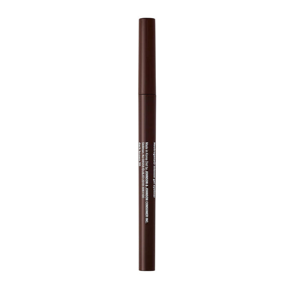 Neutrogena Intense Gel Eyeliner with Antioxidant Vitamin E, Smudge- & Water-Resistant Eyeliner Makeup for Precision Application, Dark Brown, 0.004 Oz