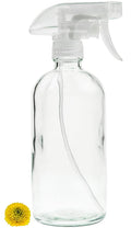 Glass Spray Bottle - Empty Refillable 16 Oz Container Is Great for Essential Oils, Cleaning Products, Homemade Cleaners, Aromatherapy, Misting