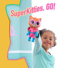 Just Play Disney Junior Superkitties Cat-Tastic Transforming Ginny Lights and Sounds Figure, Kids Toys for Ages 3 Up