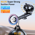 For Magsafe Car Mount? Windshield + Vent + Dash ? Magnetic Phone Holder for Car Phone Holder Mount Cell Phone Holders for Your Car Truck Suction