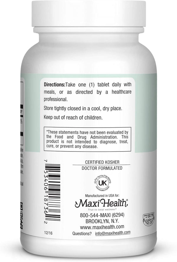 Maxi-Health Vitamin D3 1000 IU - for Healthy Muscle Function, Bone Health and Immune Support â 360 Tablets â Best Kosher Supplement for Adults