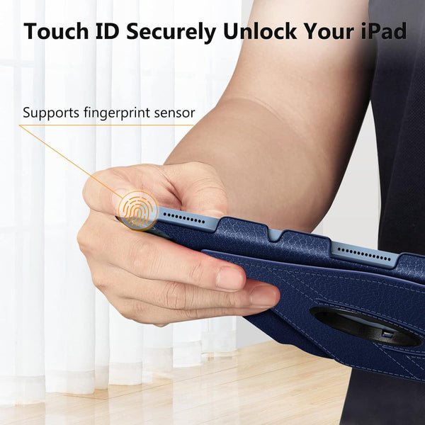 Fintie Rotating Case for iPad (A16) 11th Generation 11 Inch (2025), iPad 10th Generation 10.9 Inch (2022) - [Built-in Pencil Holder] 360 Degree