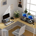 gianotter Computer Monitor Stand Riser, Desk Organizers and Accessories with Drawer, Office Desk Accessories & Workspace Desktop Organizers