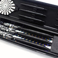 Soft Tip Darts Set for Electronic Dart Board 18/22G Plastic Tip Darts Set with Brass Barrels&Aluminum Shafts, 6 Flights 3 Spare Plastic Dart Shaft