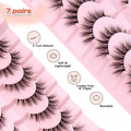 Lashes Natural Cat Eye Lashes Wispy Eyelashes 15Mm False Eyelashes Wispy Lashes 3D Volume Strip Eyelashes Thin Cotton Band Soft Fake Eyelashes