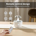 Humidifiers for Bedroom,Aromatherapy Essential Oils Diffuser,Quiet Ultrasonic Clouds and Cool Mist Humidifier, 7 Colors Breathing LED