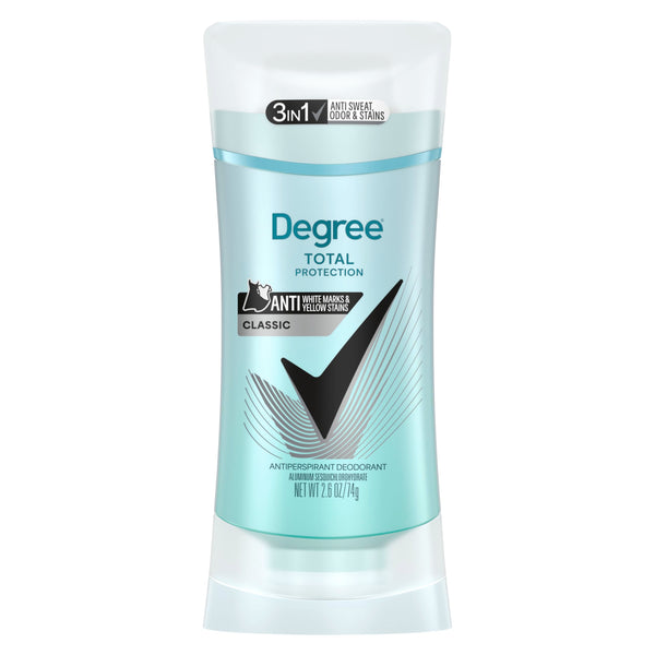 Degree Ultraclear Antiperspirant Deodorant Black+White anti White Marks and Yellow Stains Deodorant for Women 2.6 Oz