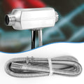 59In Diesel Heater Exhaust Pipe, 1" Inner Diameter Flexible Exhaust Tubing Stainless Steel Parking Air Heater Exhaust Hose Generator Exhaust