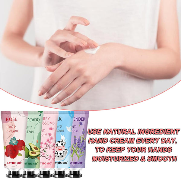 74 Pack Hand Cream Gift Set for Women and Girls,Mothers Day Gifts Bulk,Teacher Appreciation Gifts,Nurses Gifts,Natural Plant Hand Lotion for Dry