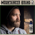Mountaineer Brand Beard Grooming Kit | Beard Oil (2Oz), Conditioning Balm (2Oz), Wash (4Oz), and Brush | Mustache Growth Kit for Men, WV Coal Scented