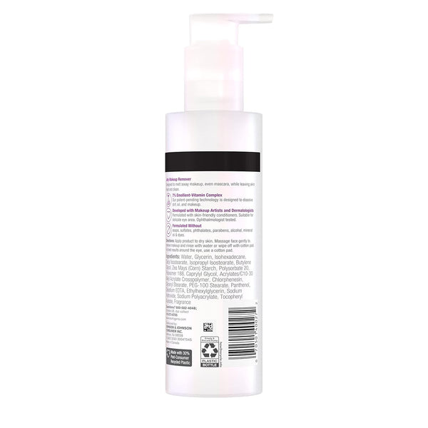 Neutrogena Makeup Melting Refreshing Jelly Cleanser, 7% Emollient-Vitamin Complex, Gentle Face & Eye Makeup Remover to Melt Stubborn Makeup,