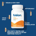 Bariatric Fusion Sleep Support | Vegan Sleep Supplement with Melatonin and Ashwagandha | Bariatric Vitamin for Adults* | Gluten, Dairy and Soy