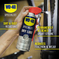 WD-40 Specialist Dry Lube with SMART STRAW SPRAYS 2 WAYS, 10 OZ