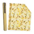 Reusable Beeswax Wraps 13 X 39 Inch Beeswax Wraps for Food Eco-Friendly Sustainable Food Storage Wraps for Sandwich, Cheese, Fruit, Bread, Snacks