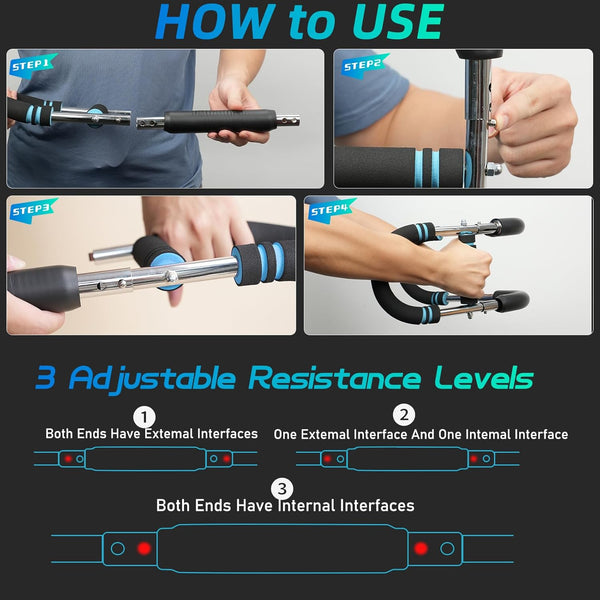 Twister Arm Trainer, Adjustable Chest Workout Equipment, Arm Trainer for Men, Arm Exercise Equipment, Chest Trainer for Men, Shoulders and